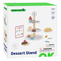 TOOKY TOY Sweets Platter Wooden Stand Cupcakes Cakes