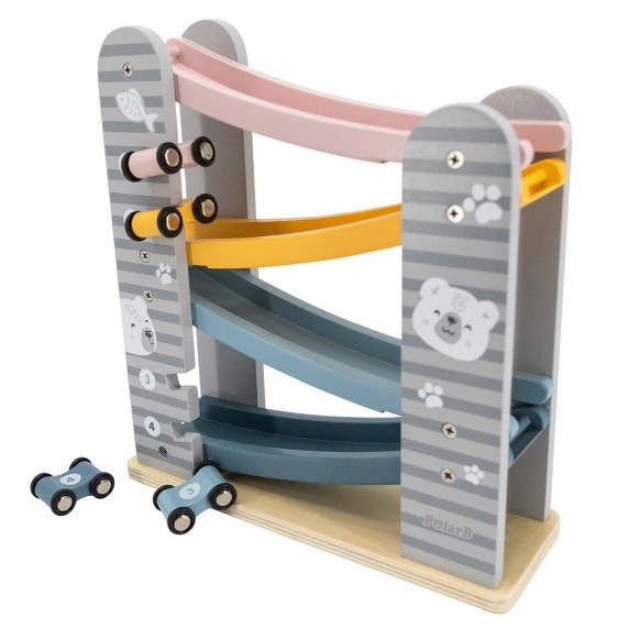 VIGA PolarB Wooden Slide for Cars Race Track