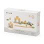 Viga PolarB Wooden Train Set 30 pcs.