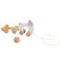 VIGA PolarB Wooden Pulling Hen with Chicks