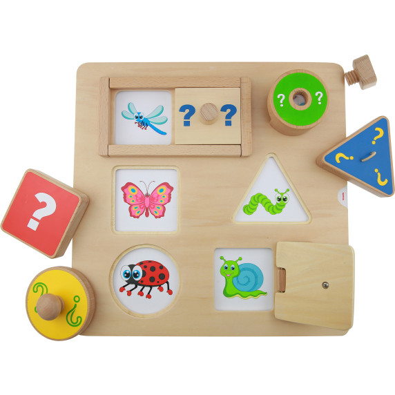 MASTERKIDZ Educational Board Memory Learning Montessori