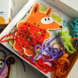 TOOKY TOY Wooden 5-in-1 Animal Lacing Game
