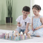 VIGA PolarB Wooden Model with City Blocks 56 pcs.