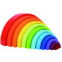 TOOKY TOY Wooden Puzzle Montessori Rainbow