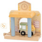 Viga PolarB Wooden Train Set 30 pcs.