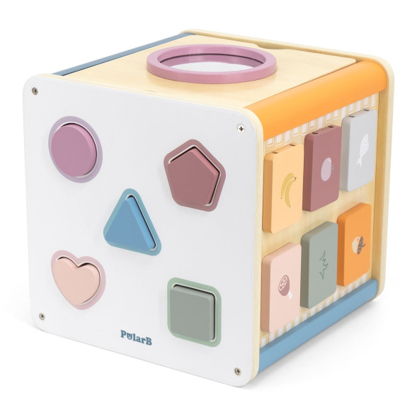 VIGA PolarB Educational Cube 8 in 1 Activity Cube