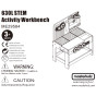 MASTERKIDZ Wooden Montessori STEM Workshop with Tools