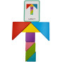 TOOKY TOY Wooden Tangram Puzzle