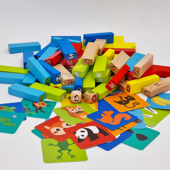 TOOKY TOY Animal Arcade Game 82 pcs.