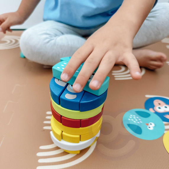 TOOKY TOY Skill Game Animal Blocks FSC Certified