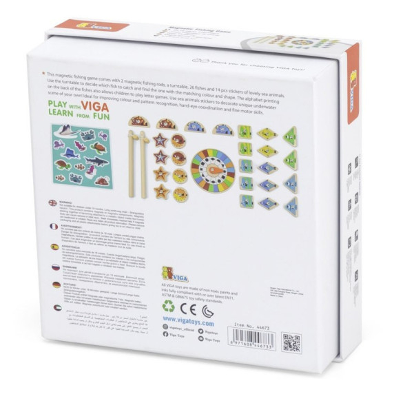 VIGA Magnetic Fishing Game Set