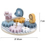 VIGA PolarB Wooden Gears with Animals