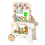 TOOKY TOY Garden Cart Wooden Shop 57pcs