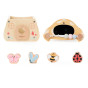 VIGA Wooden Mushroom Activity Sorter Maze Mirror 18M+