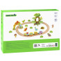 TOOKY TOY Wooden Magnetic Train Dinosaurs + Figures