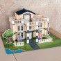 WOOPIE DIY Construction Kit Building with Bricks Dream House Residence 603 pcs.