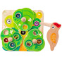 TOOKY TOY 2-in-1 Wooden Arcade Game Pull the Bugs for Kids