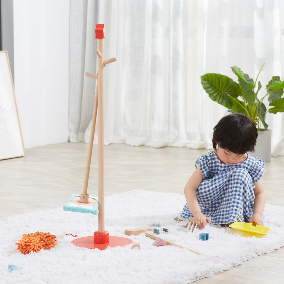 VIGA Wooden Cleaning Tool Set 6 pcs.
