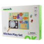 TOOKY TOY Wooden Kitchen with Accessories - Little Chef's Set