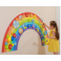VIGA Wooden Sensory-Manipulation Board EDU Rainbow FSC Certificate