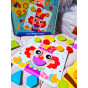 TOOKY TOY 4 in 1 Puzzle Mntessori Blocks Puzzle