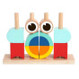 TOOKY TOY Creative Wooden 3D Space Blocks Crab