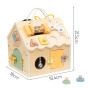 TOOKY TOY Wooden Manipulation House