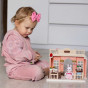 WOOPIE Dollhouse Rabbit Family Flower Shop + Figurine