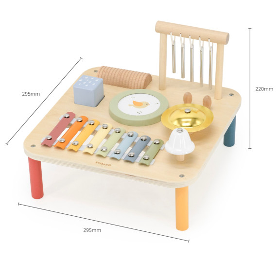 Viga Wooden Educational Musical Sensory Table 7in1