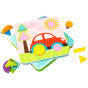 TOOKY TOY 4 in 1 Puzzle Mntessori Blocks Puzzle
