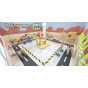CLASSIC WORLD EDU Huge Wooden Construction Blocks Set Hospital Church Tower 97 pcs.