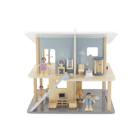 VIGA PolarB Wooden Dollhouse
