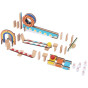 TOOKY TOY Domino Ball Track