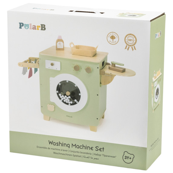 VIGA PolarB Wooden Washing Machine Accessories