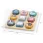 VIGA PolarB Wooden Puzzle Blocks - Animals