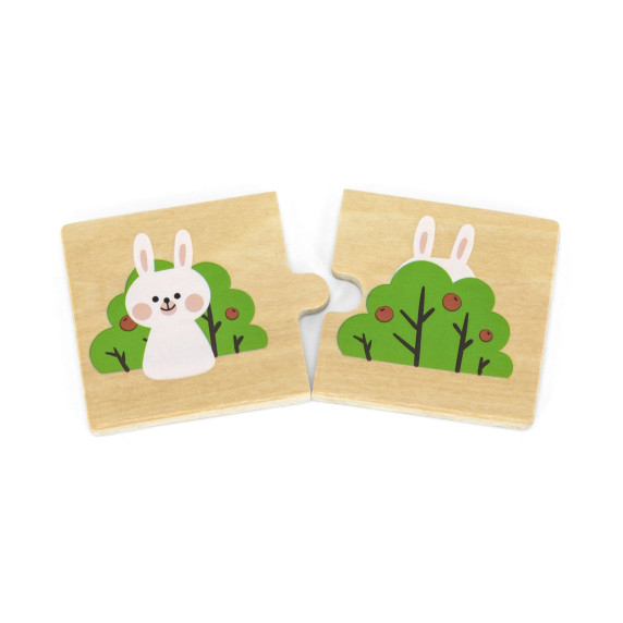 VIGA Wooden Puzzle Opposites