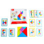 TOOKY TOY Wooden Tangram Puzzle