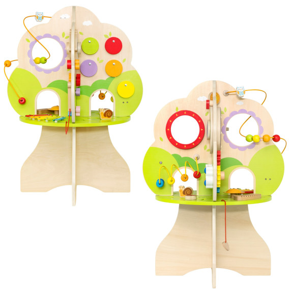 VIGA Wooden Activity Tree Music Educational Center 18m+
