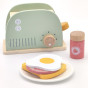 WOOPIE GREEN Wooden Toaster Breakfast Set with Accessories 14 pcs FSC