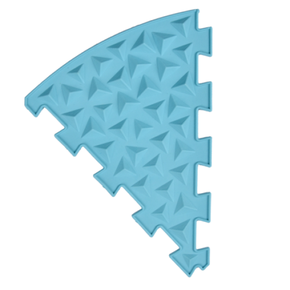 Ortek „Puzzle Mix" Modulära sensoriska mattor (8 + 8 st.)