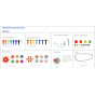 MASTERKIDZ Wooden Educational Table + STEM WALL ACCESSORIES