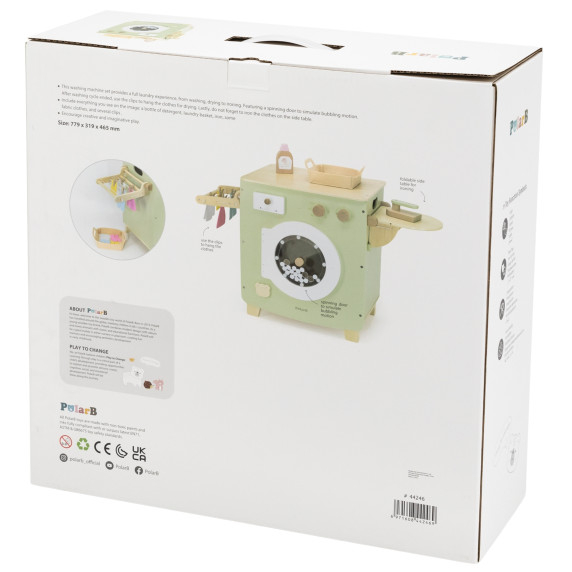 VIGA PolarB Wooden Washing Machine Accessories