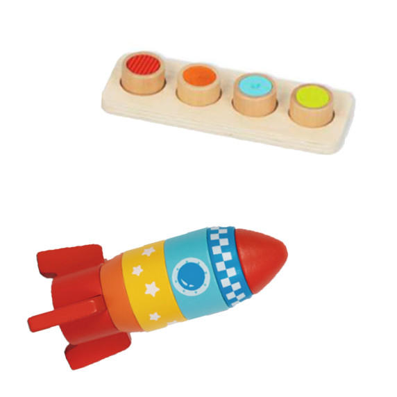 TOOKY TOY Box XXL Montessori Educational 7in1 Sensory Box 16-18 Months
