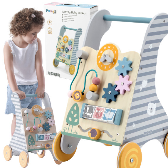 VIGA Wooden Educational Pusher for Children