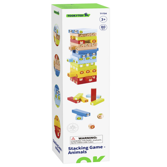 TOOKY TOY Animal Arcade Game 82 pcs.