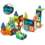 WOOPIE Magnetic Blocks Ball Track Light 75 pcs.