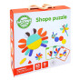 WOOPIE GREEN Wooden Montessori Puzzle 40 Patterns to Recreate 55 Pieces FSC Certified