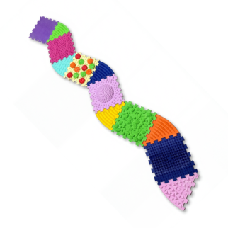 Ortek "Multi Mix" ortopediska pusselmattor (6 + 6 + 12 st.)