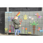 MASTERKIDZ Set of 64 Geometric Shaped Pegs for STEM Boards
