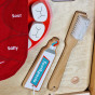 MASTERKIDZ Oral Hygiene Flex Montessori Wall Sensory Board